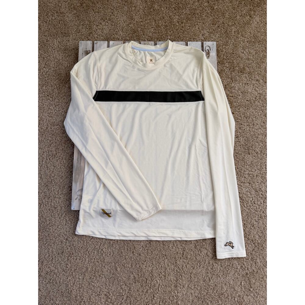 Tracksmith Men’s Twilight Strata Long Sleeve Shirt, M